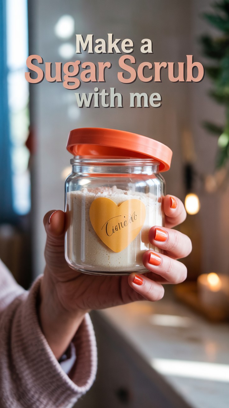 DIY Sugar Scrub Recipe: Easy Homemade Body Scrub Tutorial