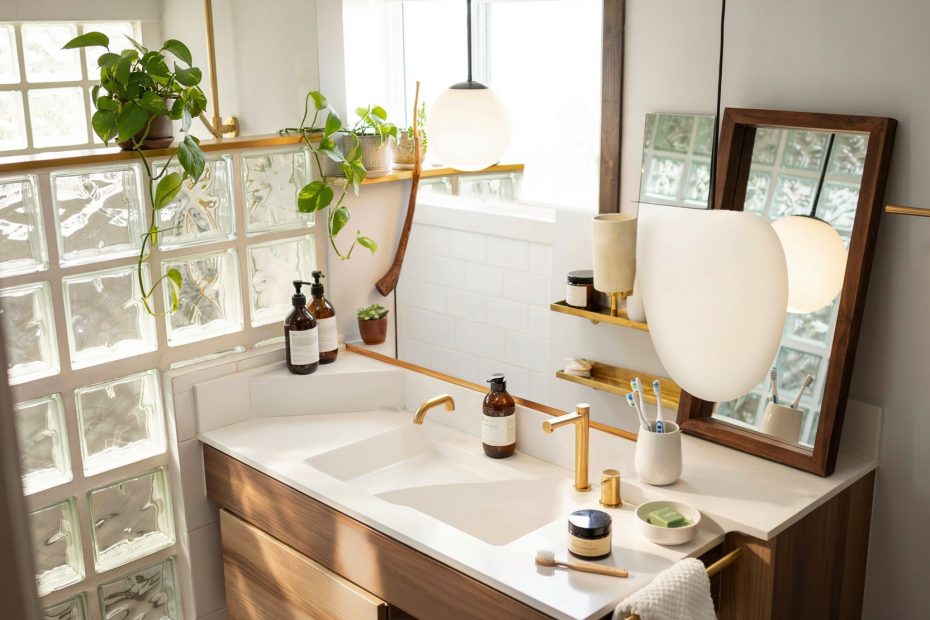 Brown Tile Bathroom Ideas | Warm and Luxurious Modern Designs | Mid-Century Inspired Decor