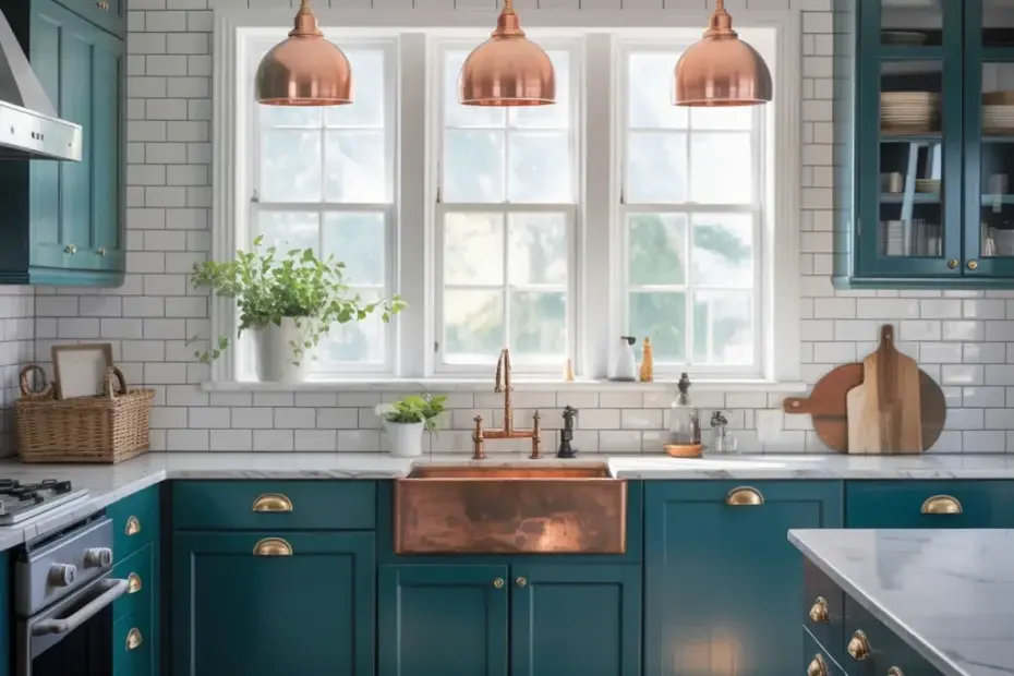 Teal Kitchen Cabinet Mistake to Avoid | Modern Farmhouse Style