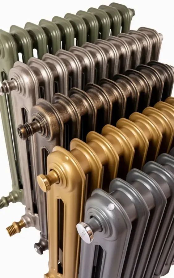 Vintage Cast Iron Radiators on a Budget: Matte Finish Ideas