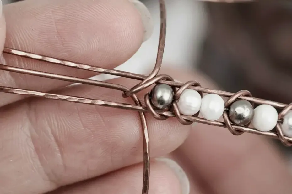 Snake Weave Copper Bracelet - A Hammered Copper Jewelry Idea You'll Love
